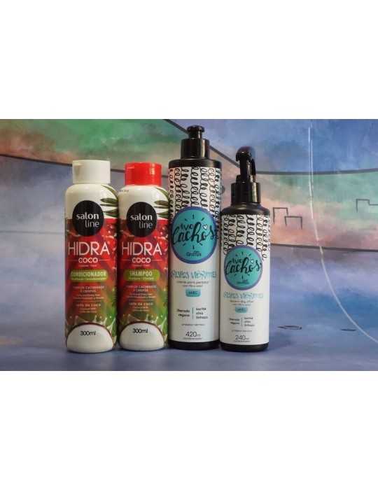 Kit completo linea GRIFFUS CRESPI AFRO 4 pezzi