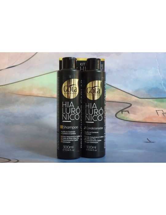 Kit shampoing + revitalisant à l'acide hyaluronique