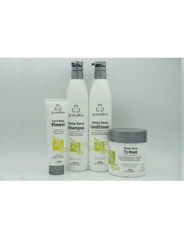 Complete Vector line kit for curly hair type 3
