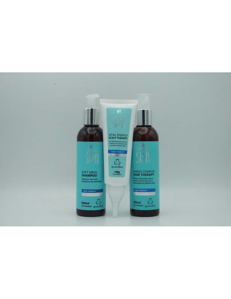 Kit completo para alopecia e crescimento