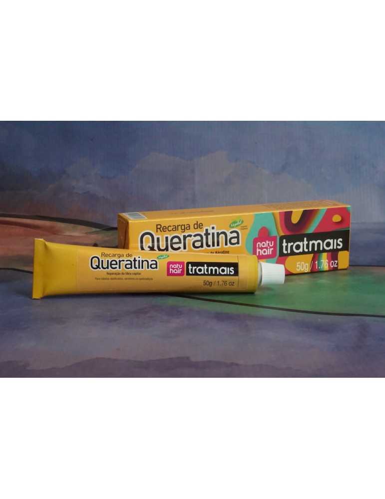 Recarga de queratina fortalecedora capilar 50gr