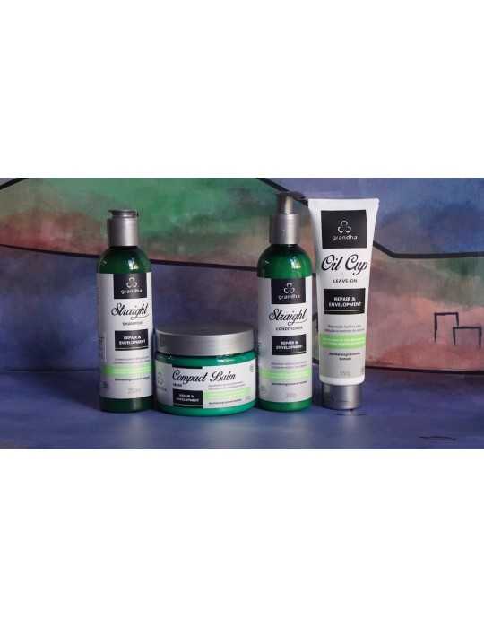 kit completo trattamento capelli oli essenziali