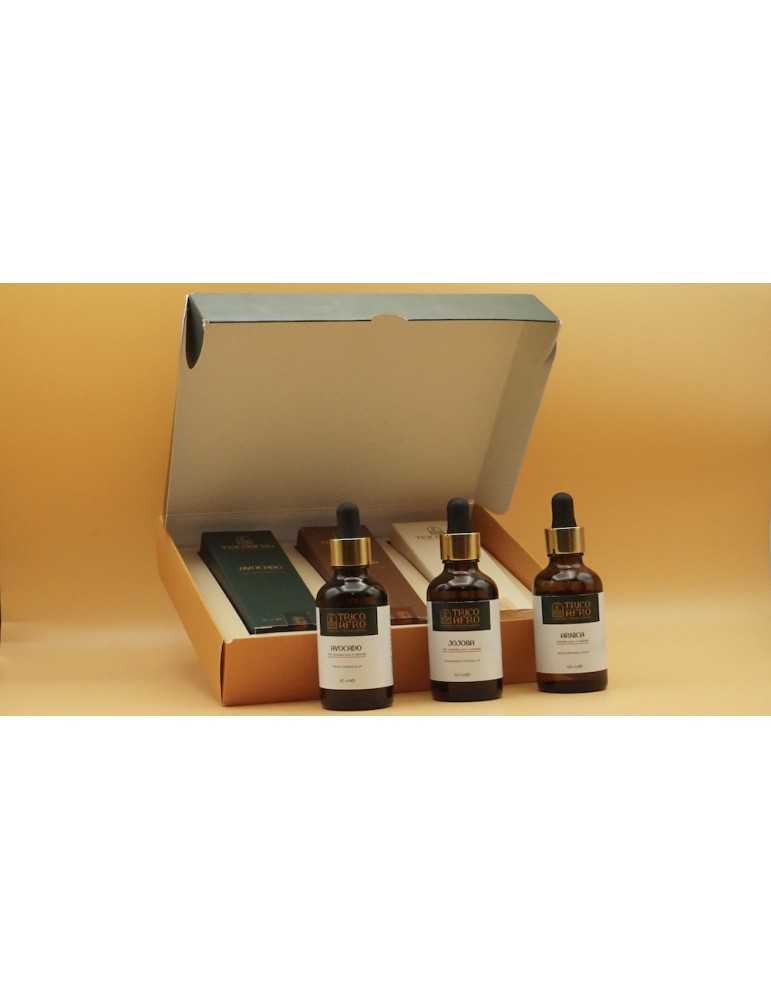 Kit oli vegetali Arnica Avocado Jojoba by TricoAfro 3 x 50ml