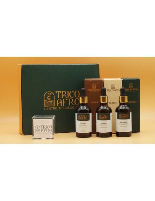 oli vegetali kit per crescita forfora