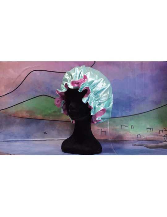 Anti-frizz Cap PINK and WATER GREEN